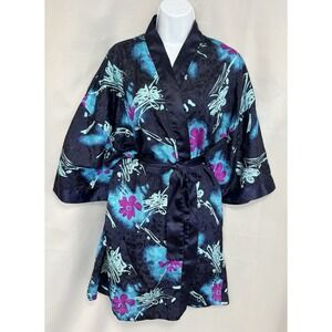 Vintage Vanity Fair Multicolor Kimono Robe Sz‎ XL  Women's